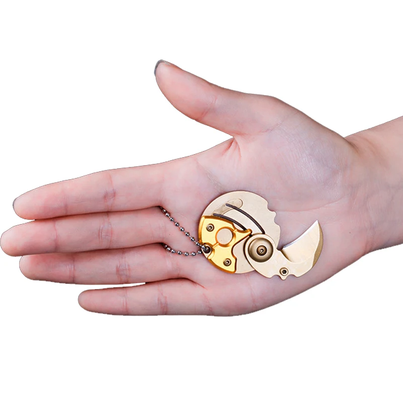 Портативный мини складной нож открытый инструмент EDC маленькие карманные ножи