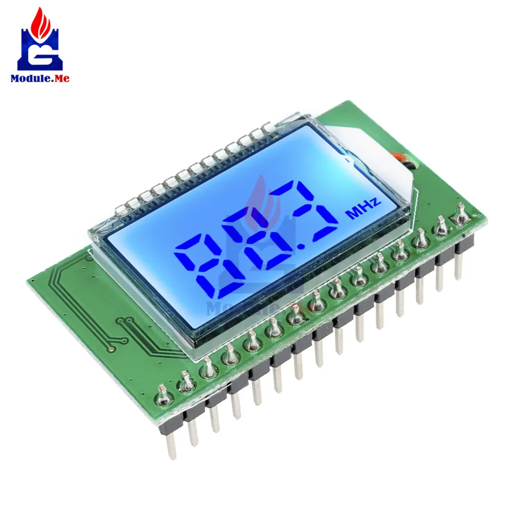 PLL lcd 87-108 МГц цифровой fm-радио передатчик/приемник модуль беспроводной микрофон стерео плата Цифровое шумоподавление