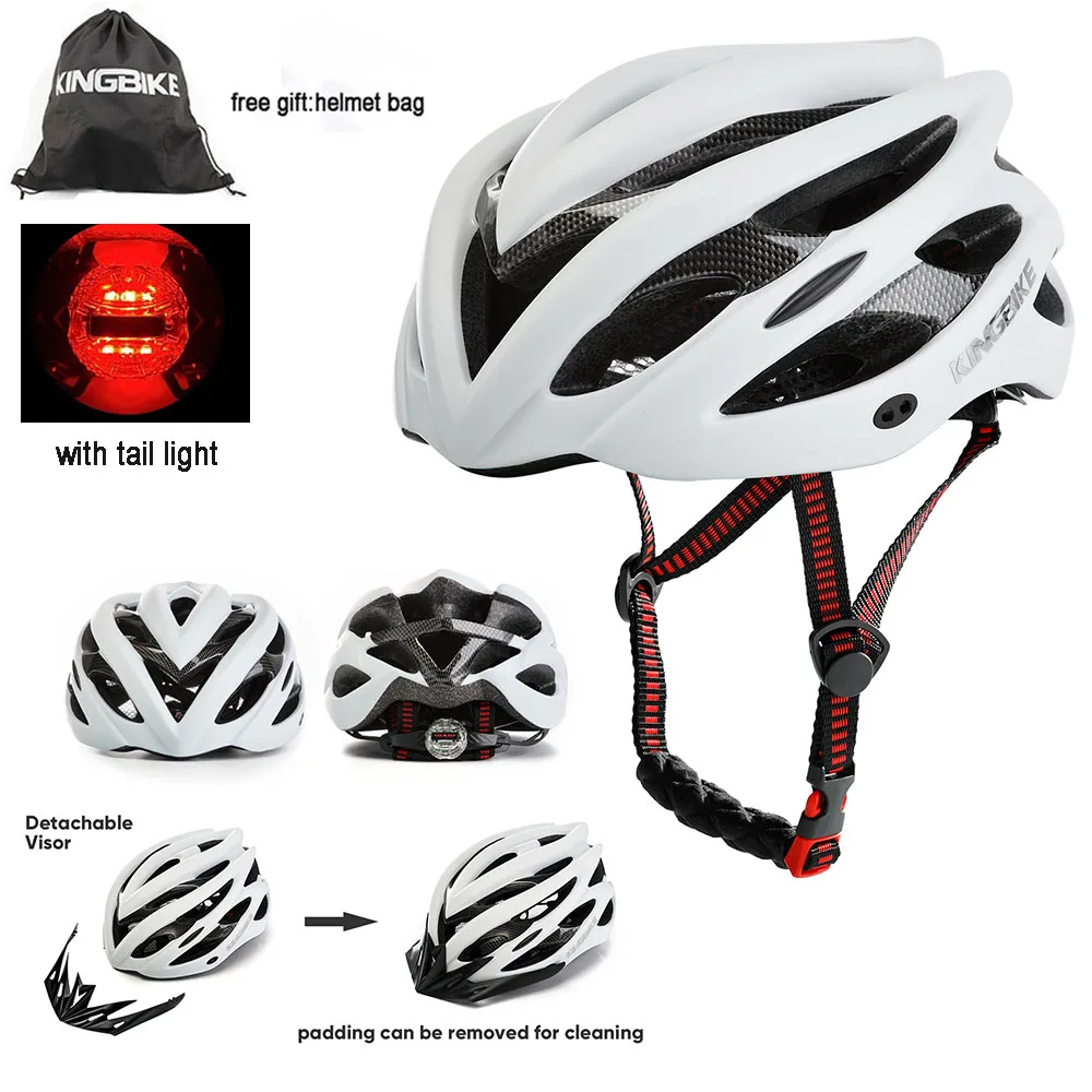 KINGBIKE велосипедный шлем дорожный Женский Мужской дышащий вело маршрут capacetes ciclismo