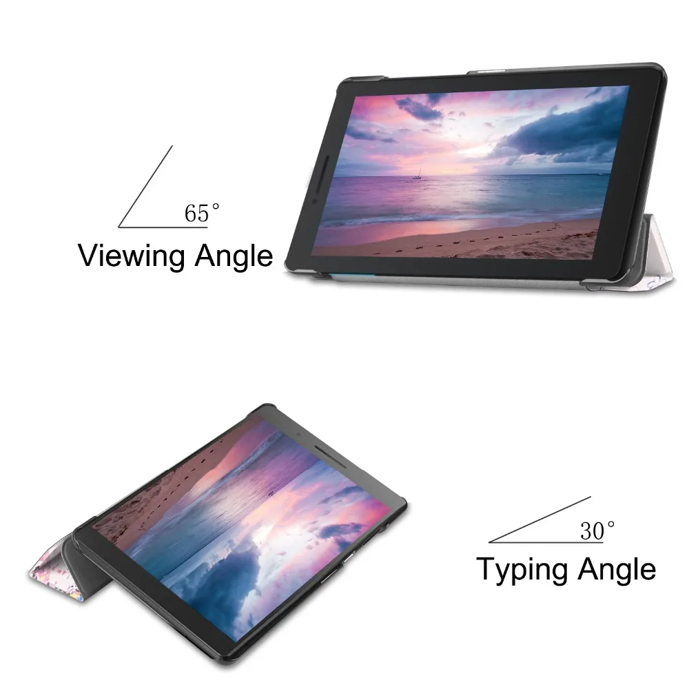 Для lenovo Tab E8 8 0 ''TB-8304 Флип кожаный чехол для дюймов TB-8304F задняя подставка Coque +
