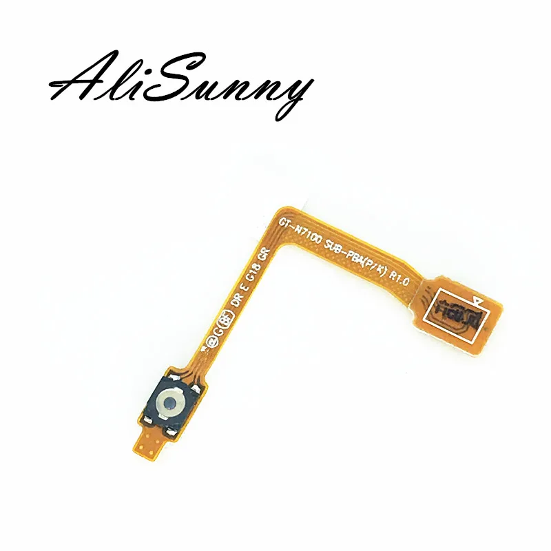 AliSunny 10 шт Кнопка питания гибкий кабель для SamSung Galaxy Note2 II N7100 Запасные части