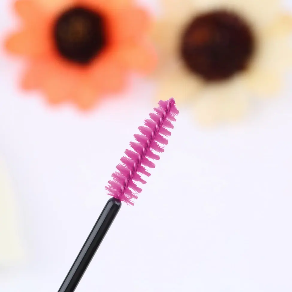 Ресниц Черный Одноразовые Палочка Mascara Brush Spoolies Косметическая инструмент