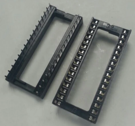 8 контактов DIP-8 IC Разъем тестовое гнездо круглое отверстие квадратный тип контактный DIP8 DIP14 DIP16 DIP18 DIP20 DIP24 DIP28 DIP32 DIP40