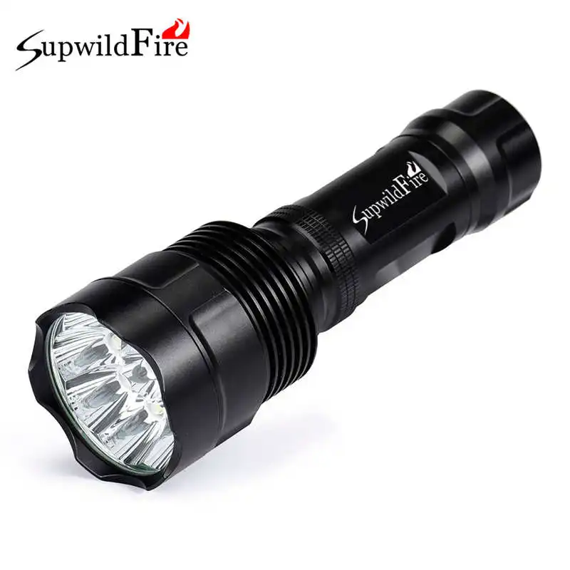 Супер яркий 35000Lm 14x CREE XML T6 светодиодный 5 режимов 18650 флэш светильник фонарь для