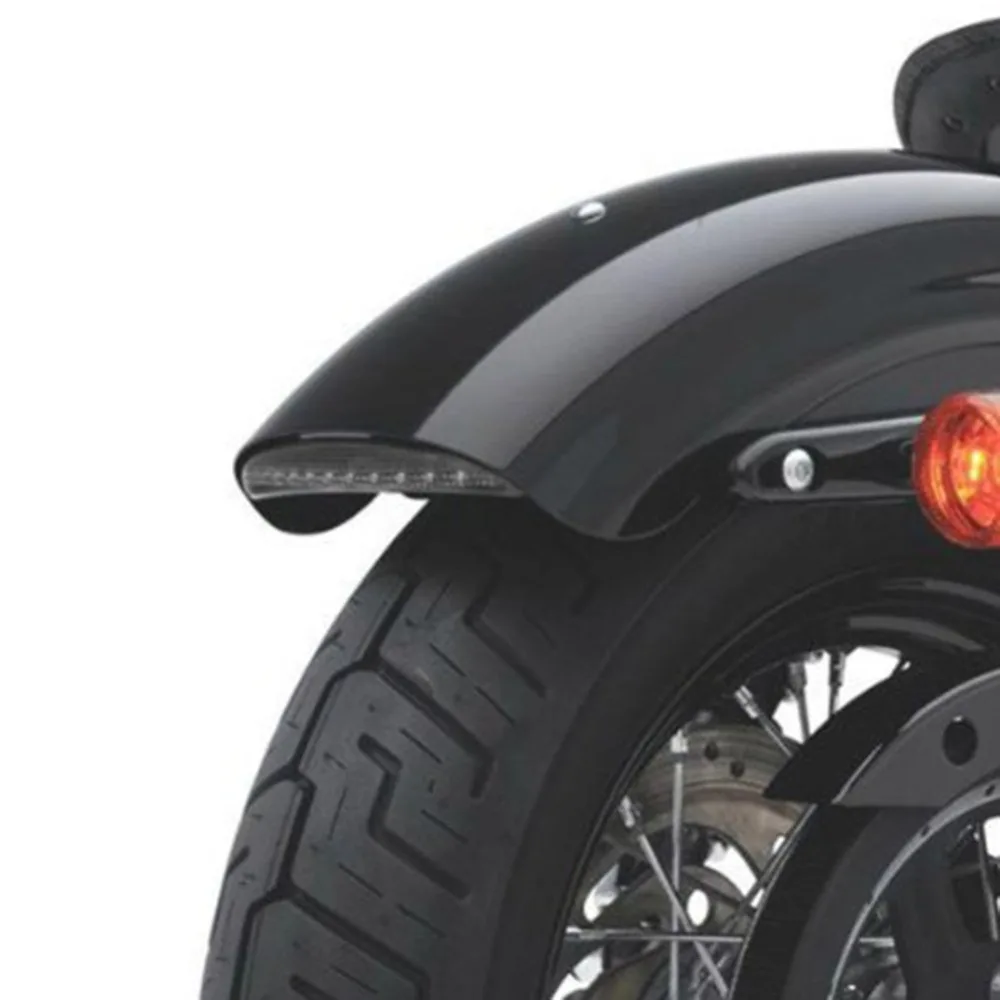 Светодиодный задний фонарь с дымом и рублеными краями сигнал поворота для Harley