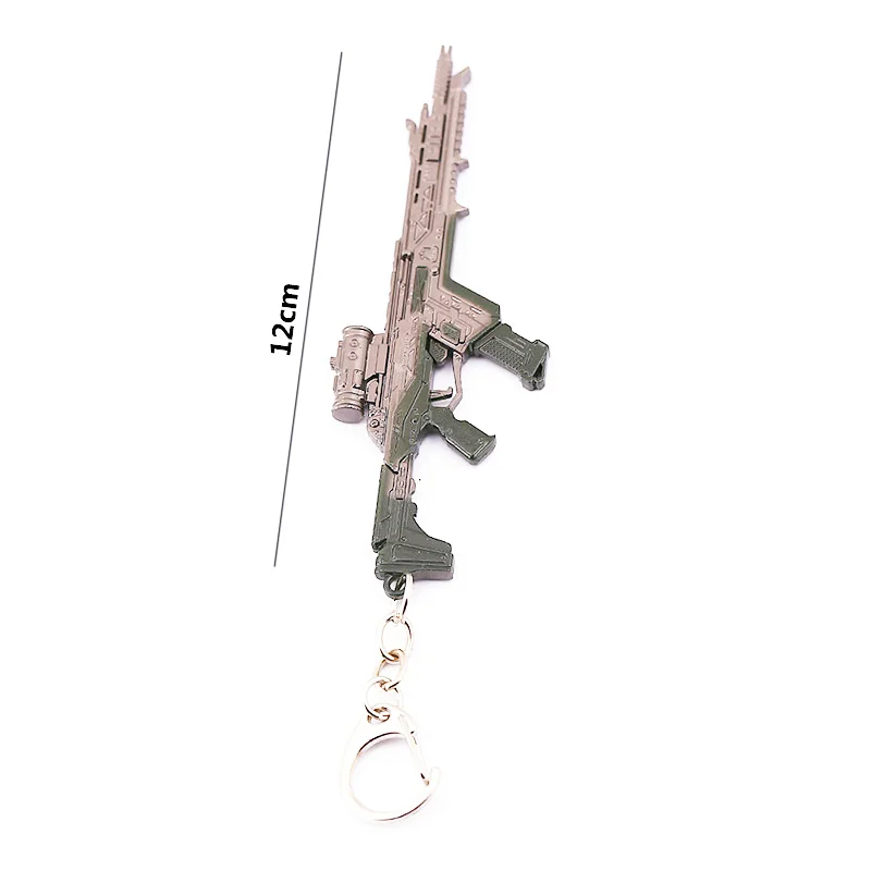 12cm-D 12 см APEX LEGENDS Battle Royale фигурка пистолет Модель брелок оружие игрушки мини пистолет - Цвет: 12cm-D