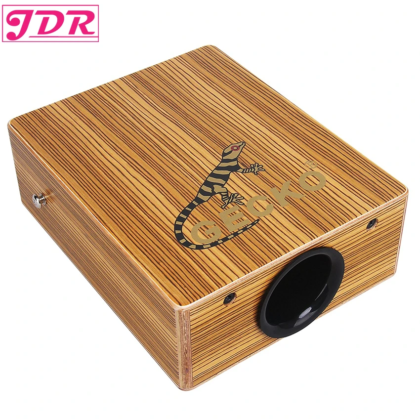 JDR путешествия Cajon березы дерево Cajon коробка барабана струна структура внутри для барабанщиков путешествия музыкантов с подтяжками сумка портативный
