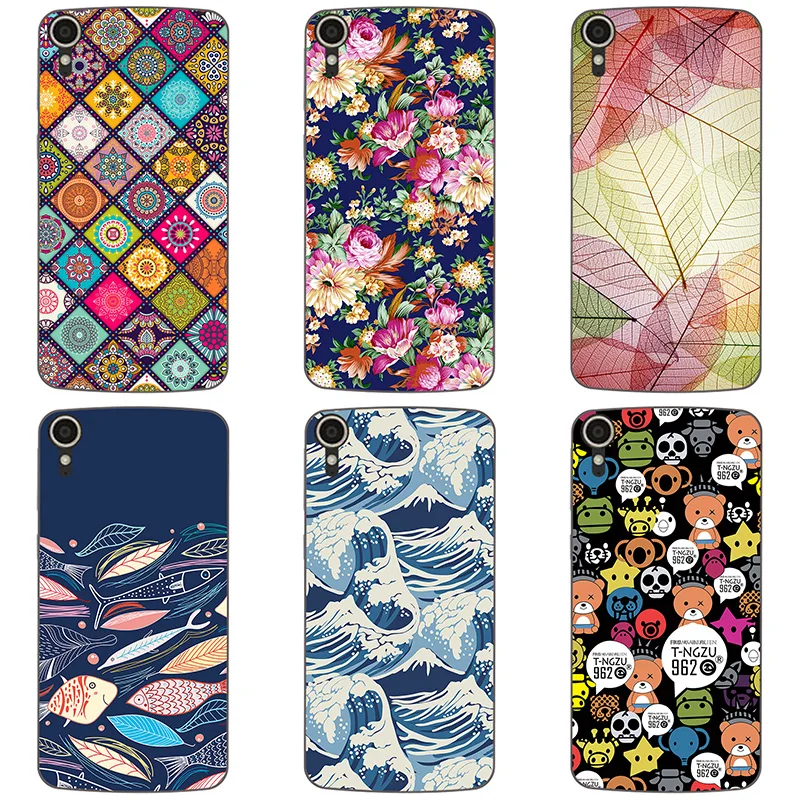 For HTC Desire 828 Case Hard Plastic Back Cover Cases Painting Abstract Patterned Shell Skin |