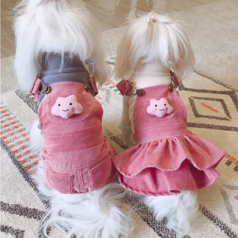 Теплая одежда для собак маленьких мягкая зимняя чихуахуа хлопковый наряд