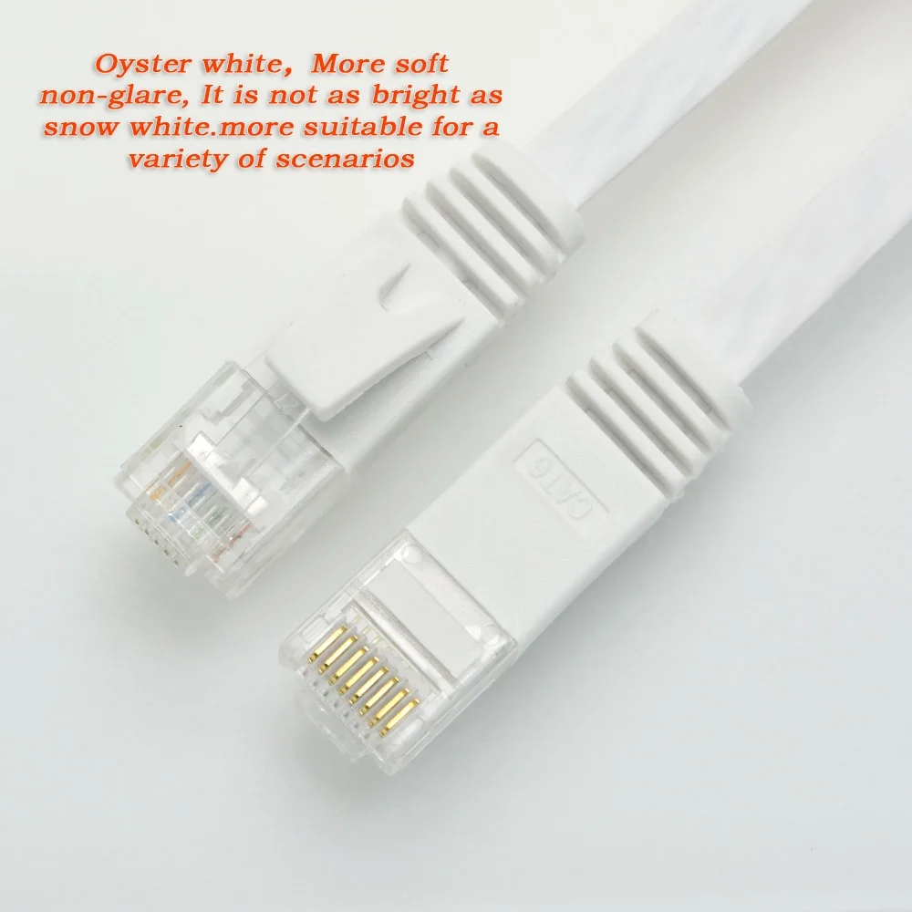 6ft 2 м плоским UTP CAT6 сетевой кабель компьютерный Gigabit Ethernet Патч-корд RJ45 адаптер