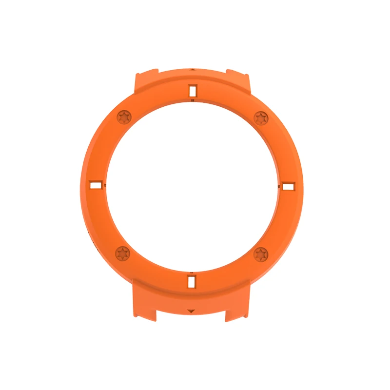 orange Для Amazfit Verge Xiaomi Huami 3 lite чехол SIKAI защитный ПК Бампер Смарт-часы крышка Анти-Scracth ультра светильник многоцветный - Цвет: orange