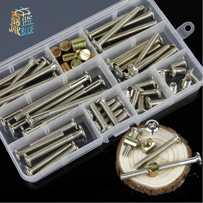 58 шт. мебельный шкаф деревянная кровать крест перевернутый винт мебельная