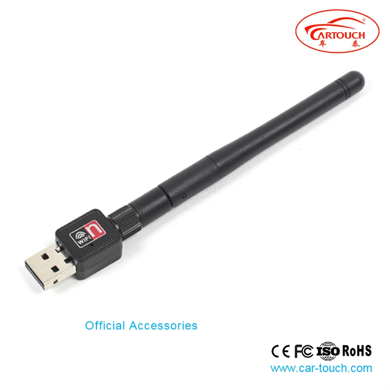Мини беспроводной Wifi адаптер для автомобиля DVD 150 Мбит/с 2 дБ антенна USB Wifi приемник сетевая карта 802.11b/n/g высокоскоростной Wifi адаптер