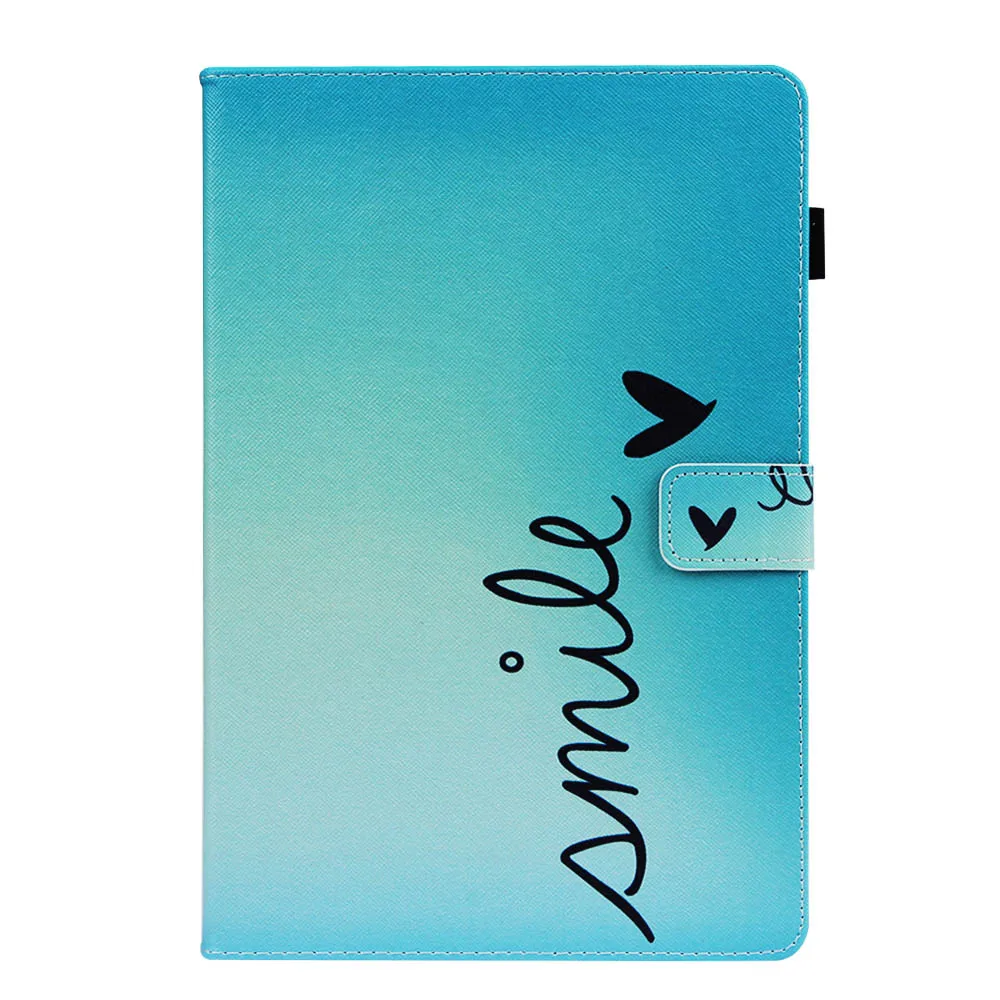 " планшет Funda Capa для samsung Galaxy Tab A8 SM-P200 P205 тонкий складной флип-чехол с подставкой из искусственной кожи чехол-бумажник - Цвет: 16