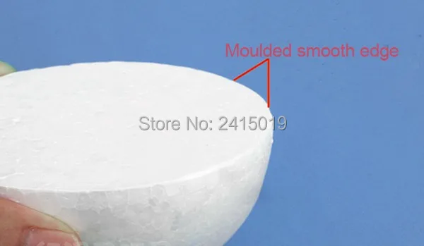 Бесплатная доставка Высокая плотность полукруг моделирование пенополистирол