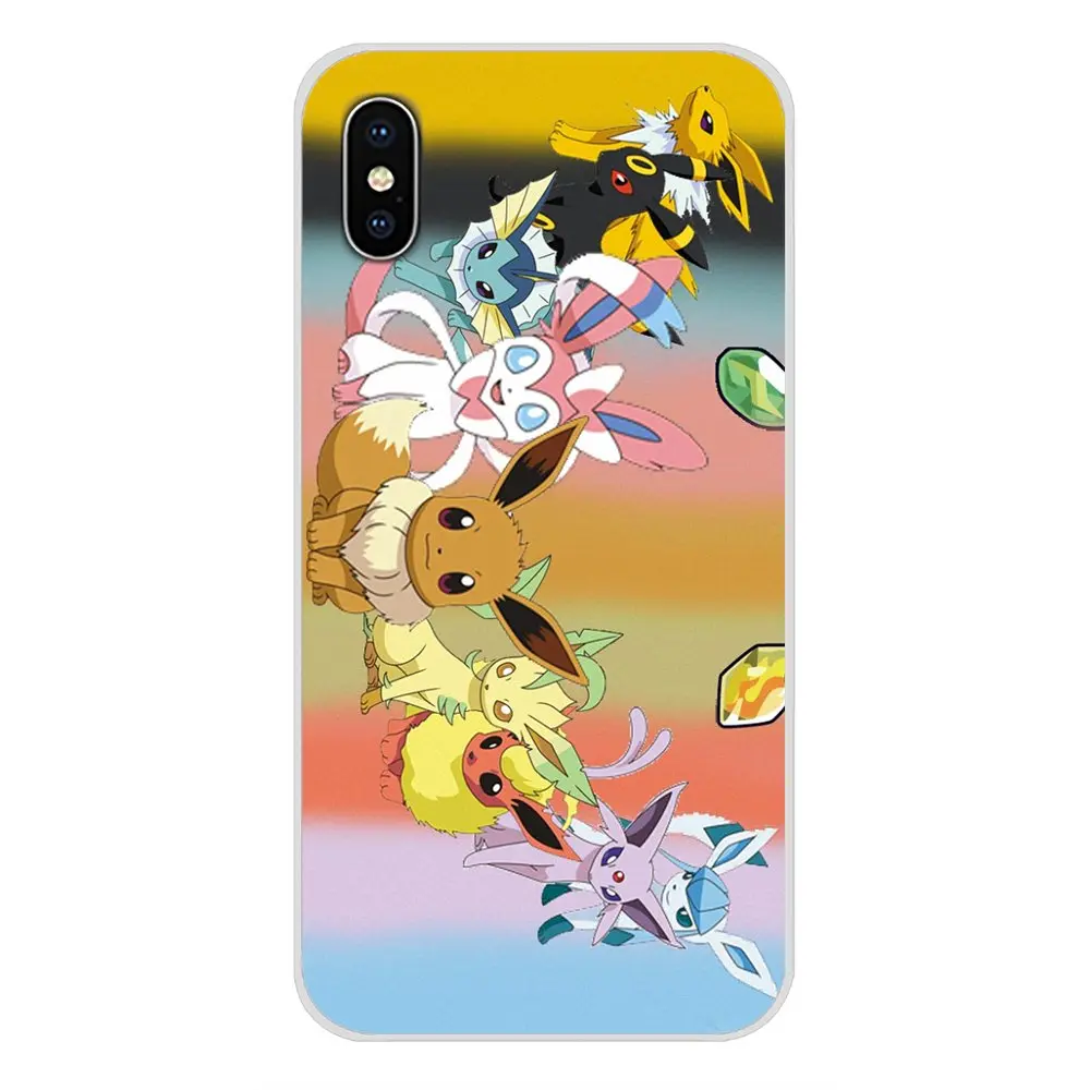 images 9 Для huawei P Smart mate Honor 7A 7C 8C 8X9 P10 P20 Lite Pro Plus прозрачный ТПУ чехол Радужный Покемон Эволюция Иви искусство - Цвет: images 9