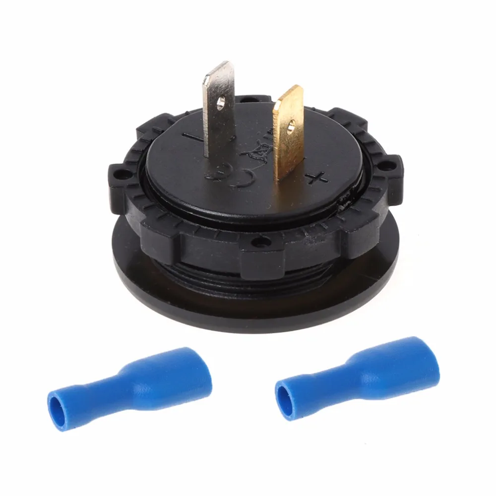 Автомобильный мотоцикл DC 5 в-48 в Светодиодная панель Цифровой измеритель