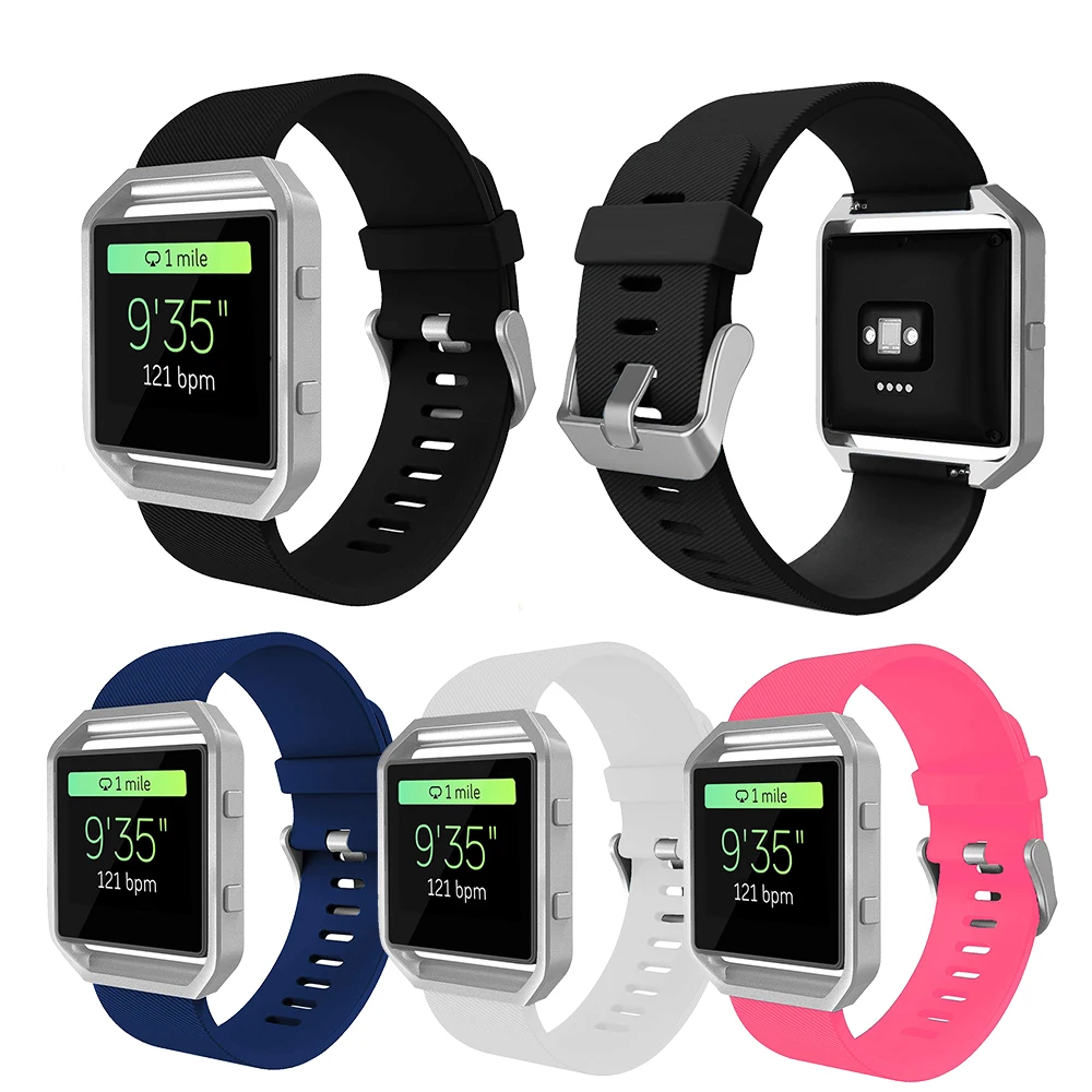 Силиконовый Браслет для Fitbit Blaze Band сменный аксессуар Correa Смарт