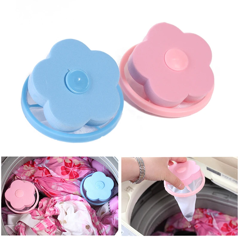 Дезактиватор для волос в форме цветка стирки стиральной машине|Фиксаторы и