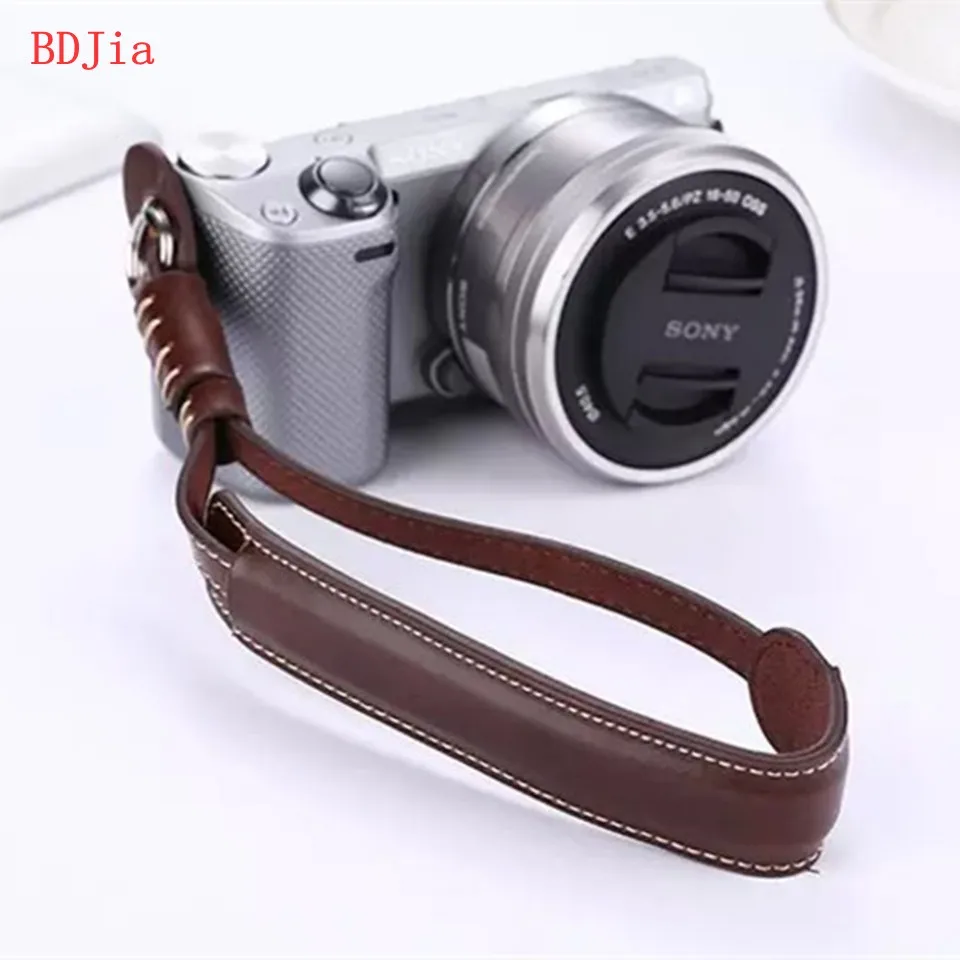 Наручный ремешок для камеры из искусственной кожи чехол Sony Canon Nikon аксессуары