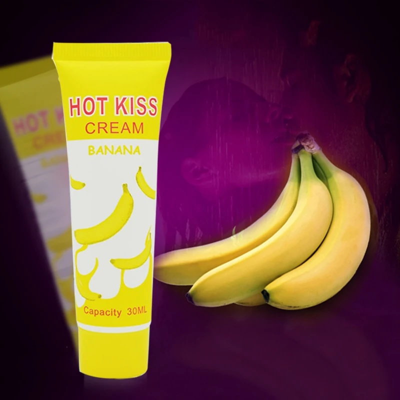 30 мл со вкусом банана смазка геля смазки Съедобные для стимуляции половой жизни