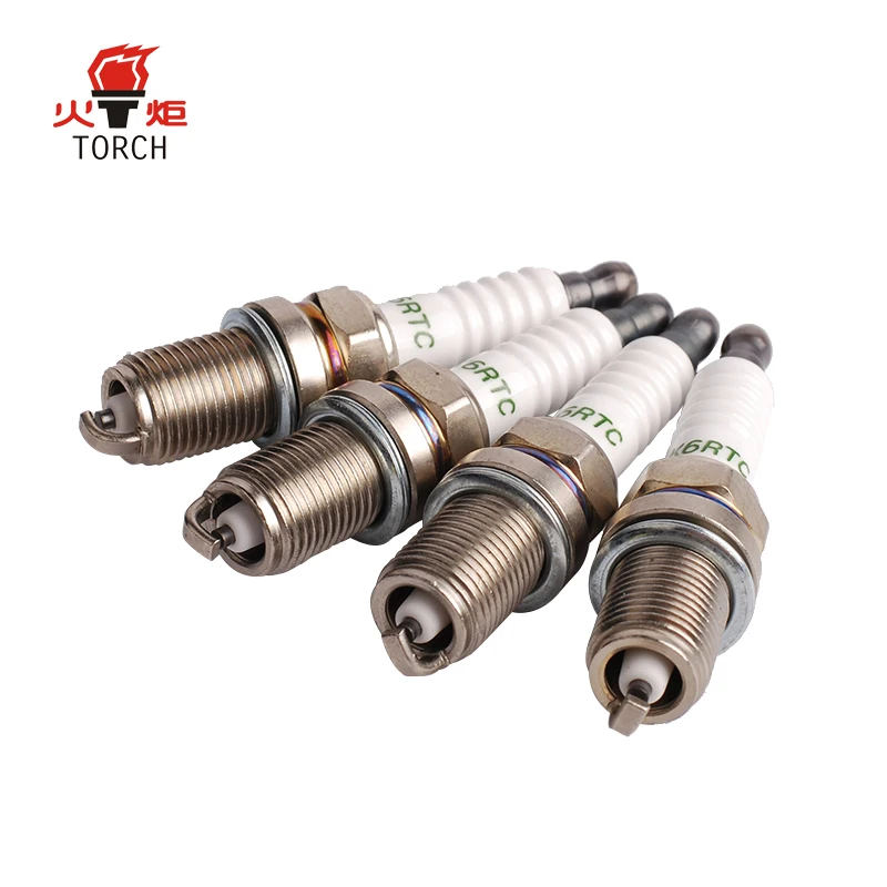 4 упаковки/6 пакетов Китай фонарь свечи зажигания FR7DC+/BKR6E/K20PR-U/RC9YC/K6RTC/NEON/ESCORT/FIESTA/ORION/SCORPIO/Y10/FELICIA