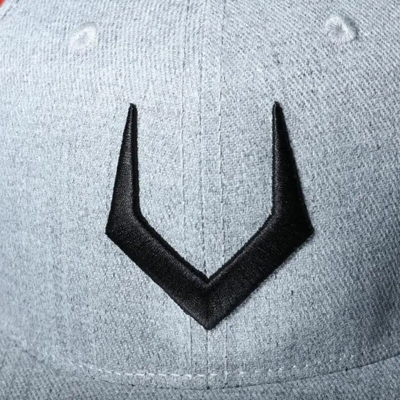 SUOGRY/Высококачественная Серая шерстяная Кепка Snapback с 3D пронзенной вышивкой в стиле хип-хоп, плоская бейсболка для мужчин и женщин
