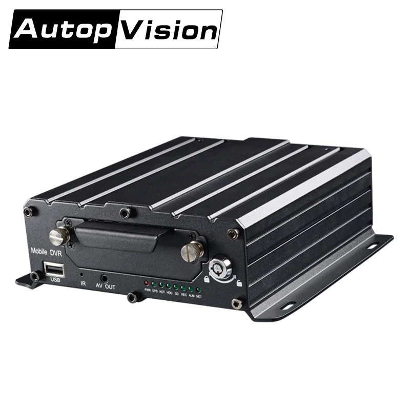 MDR7104 4CH HDD Мобильный DVR черный ящик подключение PTZ камеры поддержка 720P AHD вход/4CH