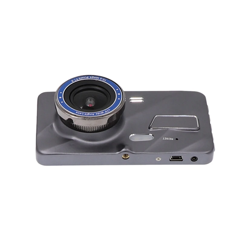 Новый двойной объектив Автомобильный видеорегистратор камера Full HD 1080 P 4 &quotips