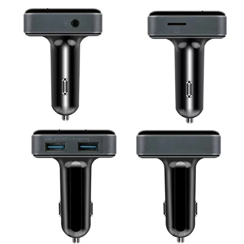 Новый Handsfree bc12b Беспроводной Bluetooth гарнитура для авто fm-передатчик Радио