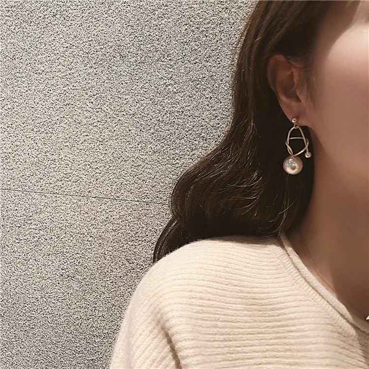 MENGJIQIAO 2019 Новый Япония Корея ручная намотка металла Нерегулярные Круг имитация
