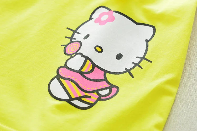 Комплекты с платьем для девочек героями мультфильмов повседневные комплекты