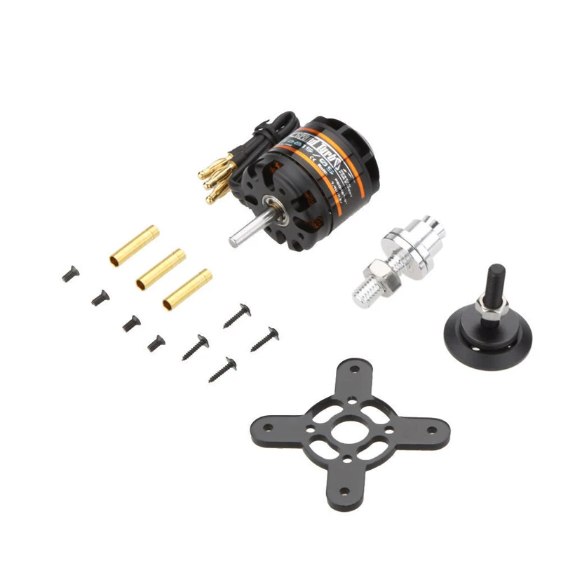 Бесщеточный двигатель EMAX GT2815 1500kv 1280kv 1100kv outrunner GT series 5mm вал 2 3s для самолета