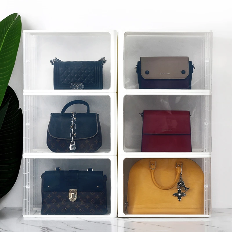 Новая прозрачная подвесная сумка для хранения коробка Органайзер дверь шкафа