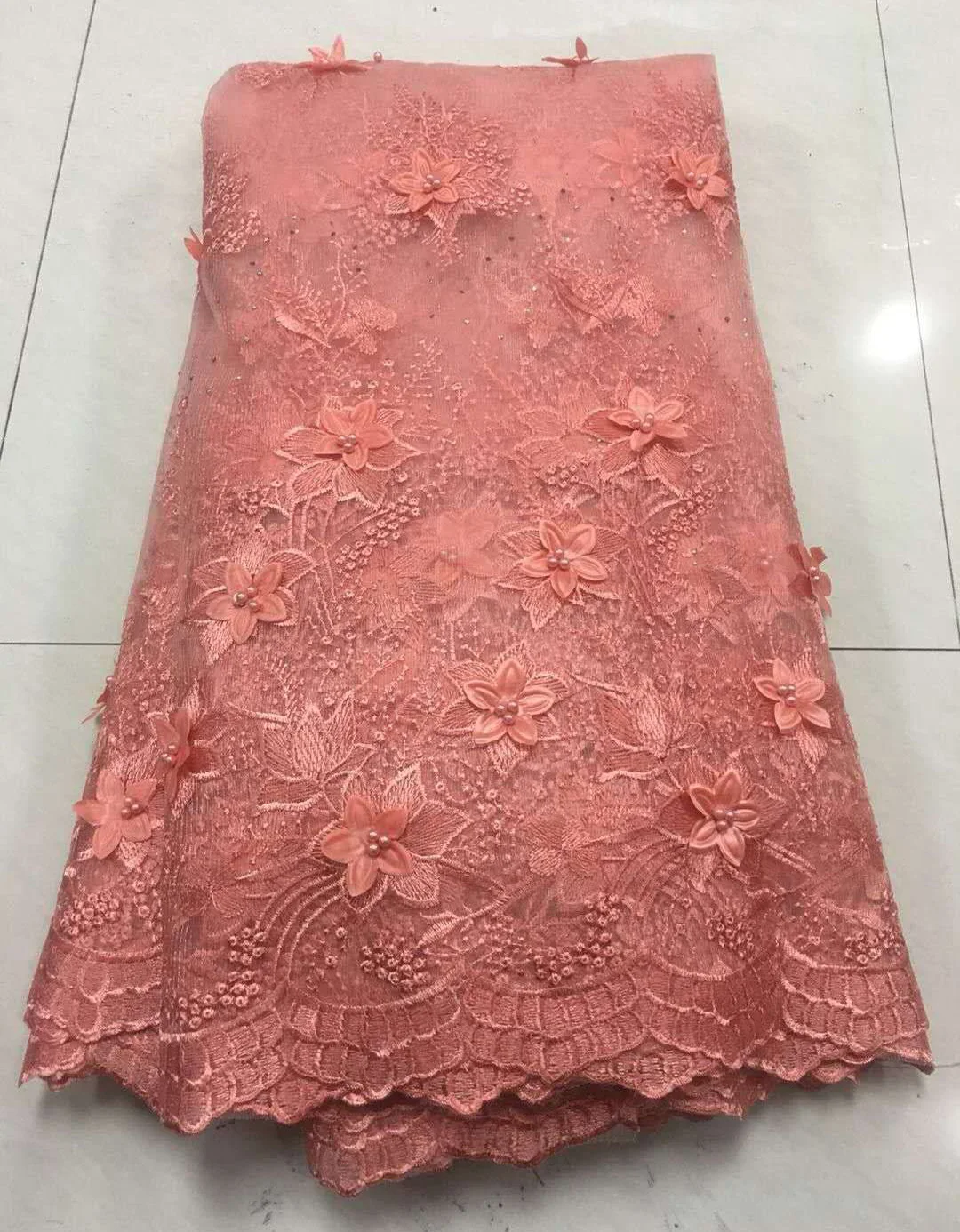 Бирюзовая кружевная ткань 2019 высококачественное кружево нигерийская для