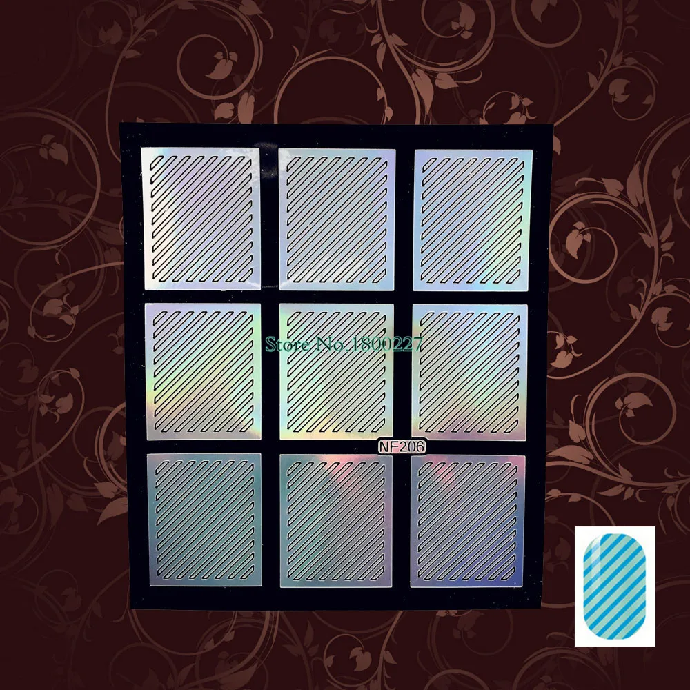 Наклейка для дизайна ногтей с цветочным рисунком|art gustav|stencil materialstencil cleaner |