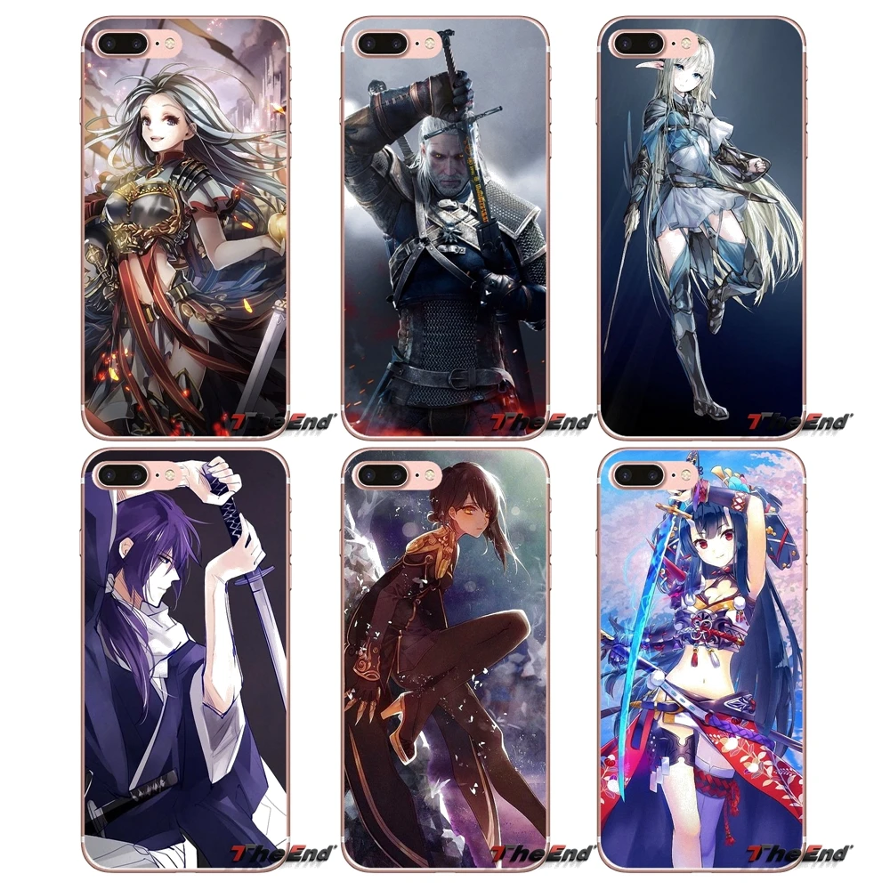 Мягкий чехол для Sony Xperia Z Z1 Z2 Z3 Z5 compact M2 M4 M5 E3 T3 XA Aqua LG G4 G5 G3 G2 Mini warrior anime Angel Female Girl|z5