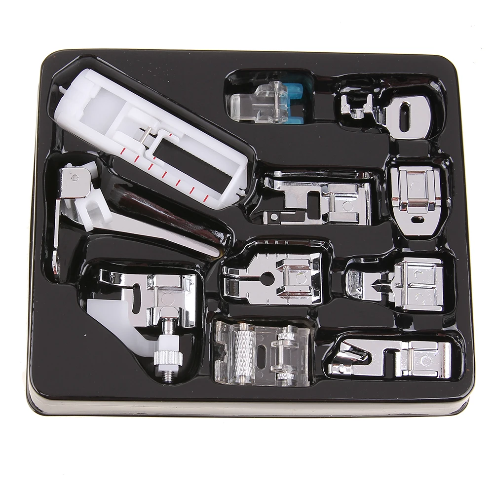 11 шт./компл. многофункциональная бытовая швейная машина прижимная лапка