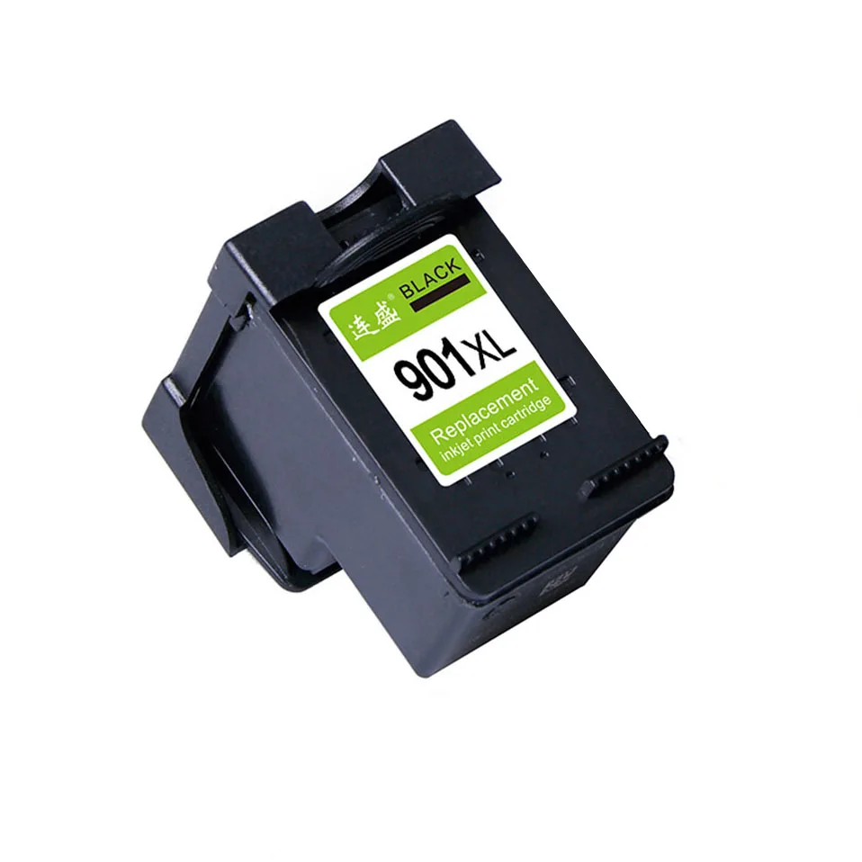 2 шт. 901XL Заправленный Черный чернильный картридж Замена для hp 901 901xl HP Officejet 4500 J4500