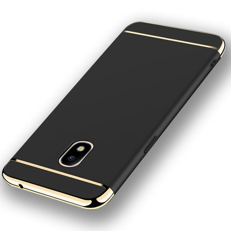 Luxury Ultra Thin Shockproof hard plastic mobile pc Phone back coque cover case for samsung galaxy j7 2017 pro j730 3 in 1 |