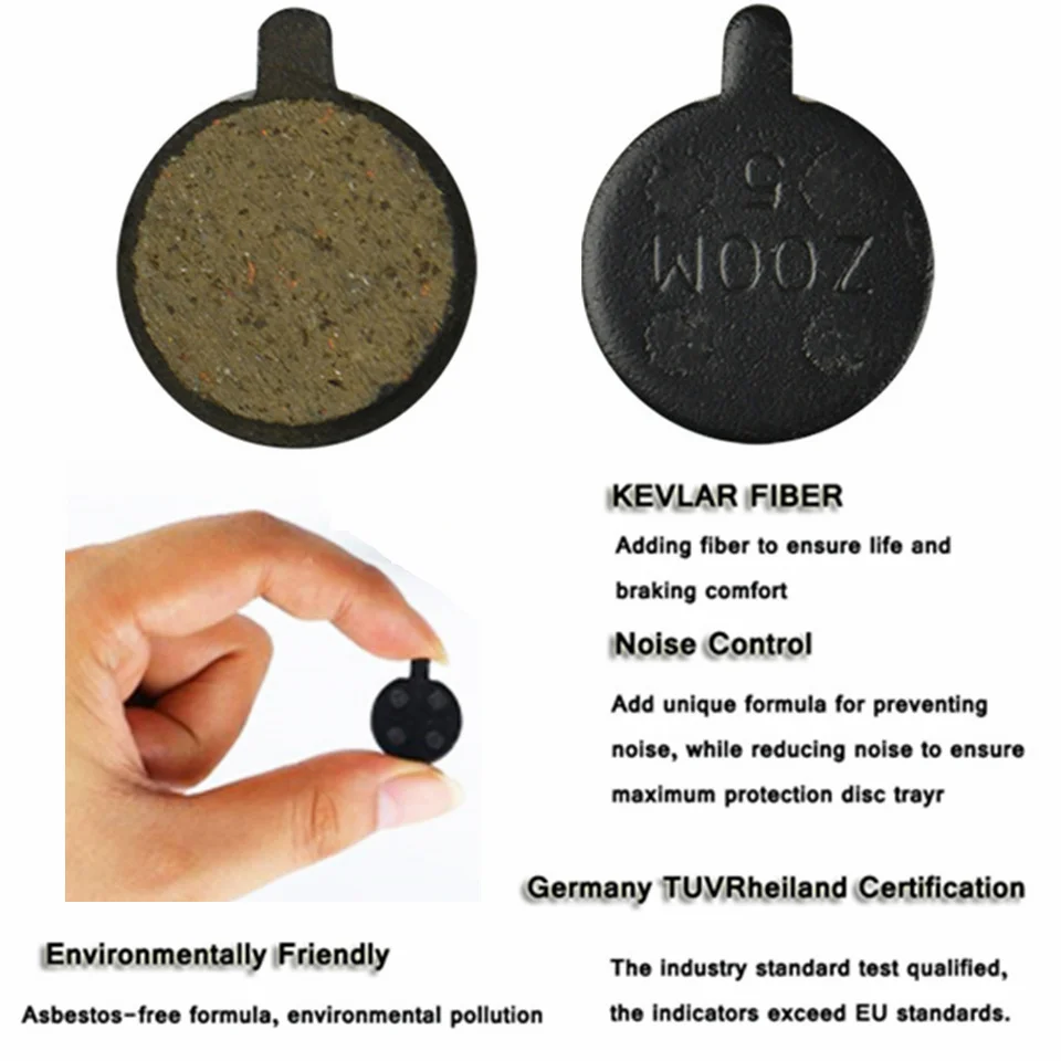 Велосипедные полимерные тормозные колодки для горного велосипеда