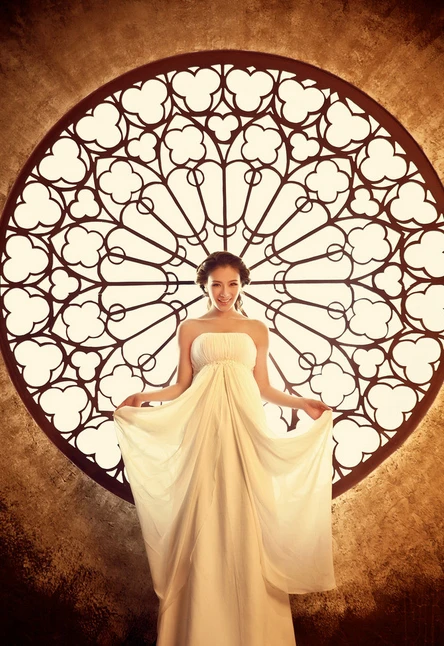 

Dreamlike Big Bright Round Wedding Photography Background Backdrops Photo Background for Photo Studio Custom Photografia