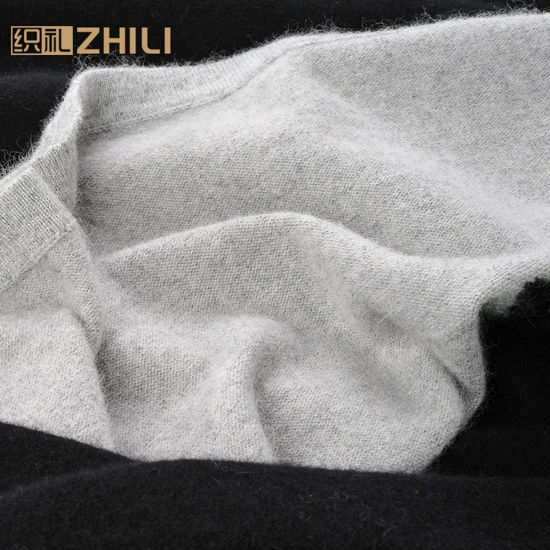 Женский модный базовый свитер длинный кашемировый облегающие однотонные