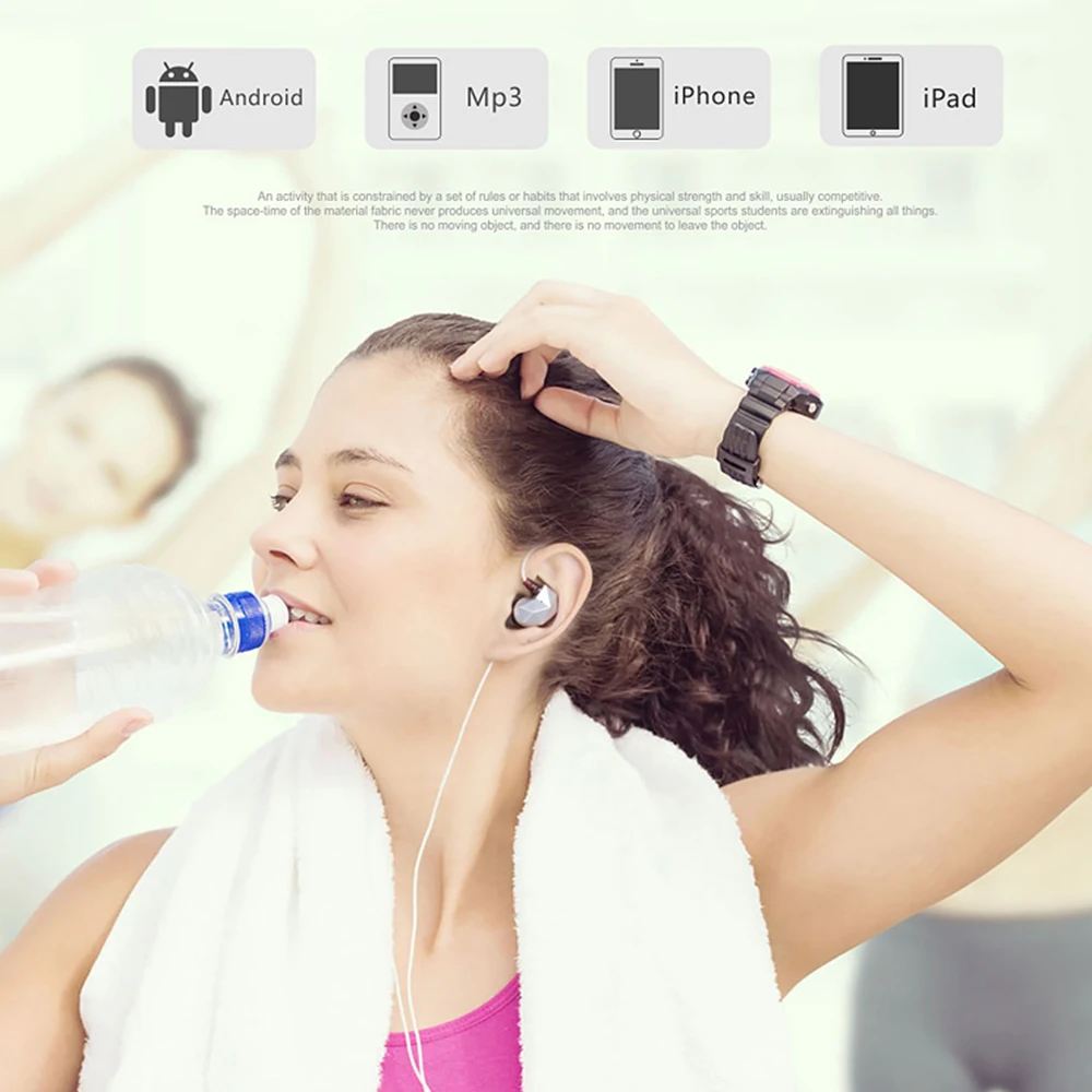 Проводные наушники-вкладыши QKZ CK6 3 5 мм для телефона стерео Hi-Fi гарнитура Xiaomi