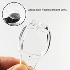 Медицинский аксессуар для ухода за ушами, пластиковая запасная линза для Смотрового Окна, замена для отоскопа