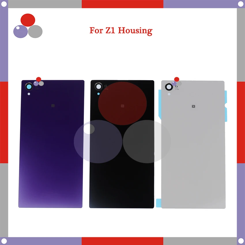 Высокое качество новый корпус крышка аккумулятора задняя для Sony Xperia Z1 L39H