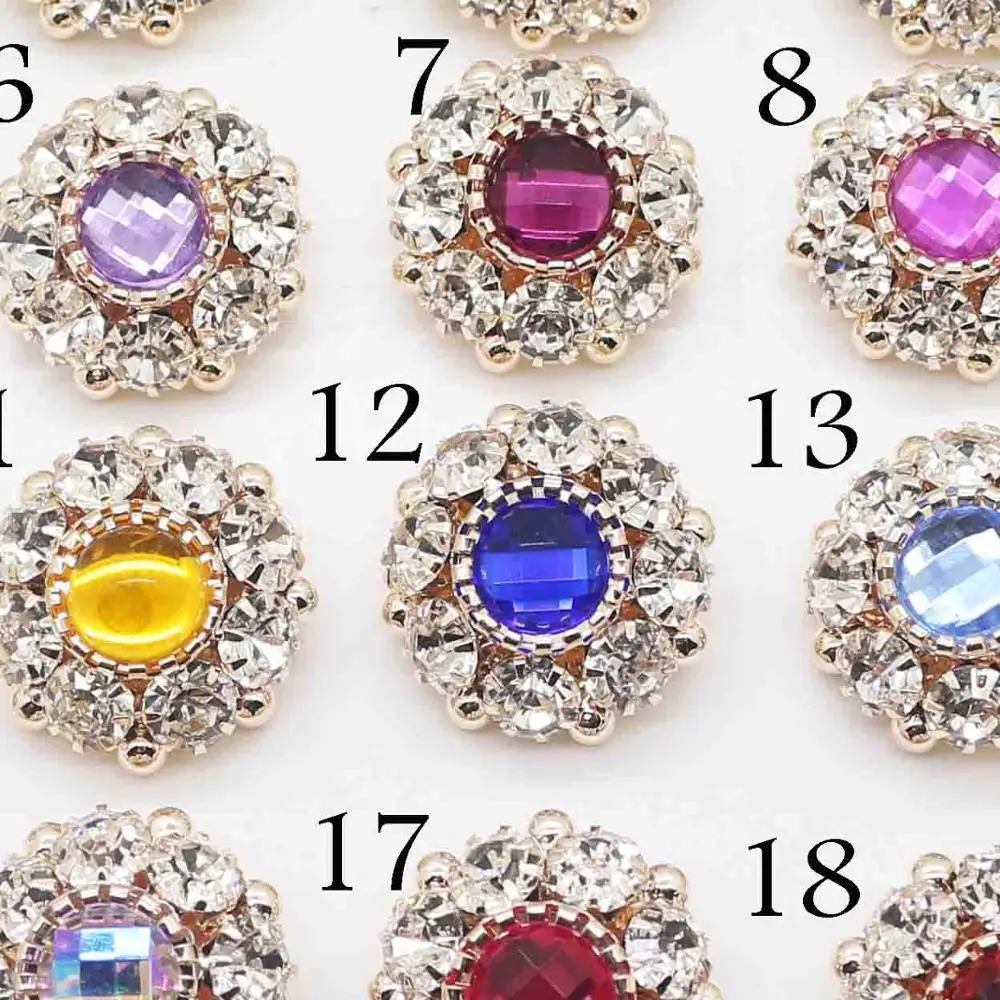 mix color 5 шт. 25*20 мм жемчужные стразы в форме капли воды на кнопках, пригласительные ленты для рукоделия, свадебные декоративные аксессуары - Цвет: mix color
