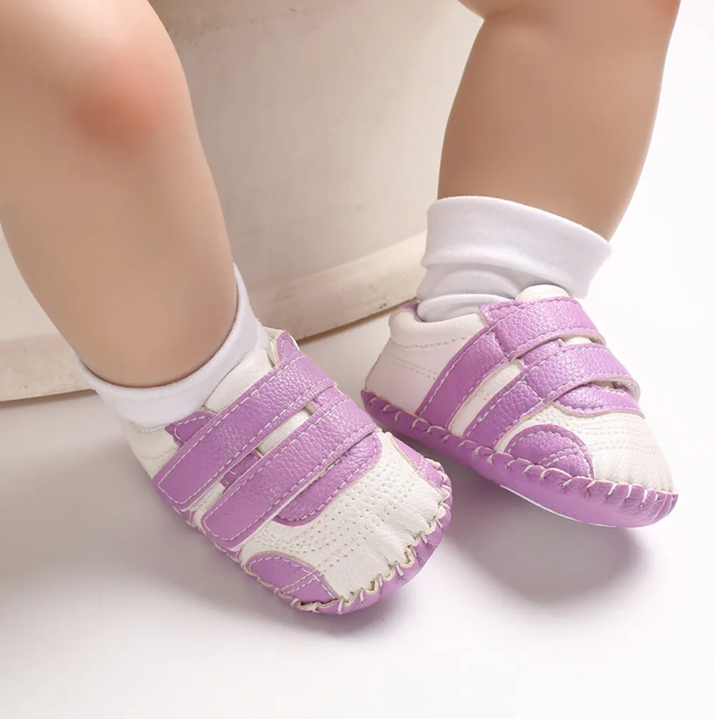 Детские мокасины для новорожденных девочек и мальчиков нескользящая спортивная