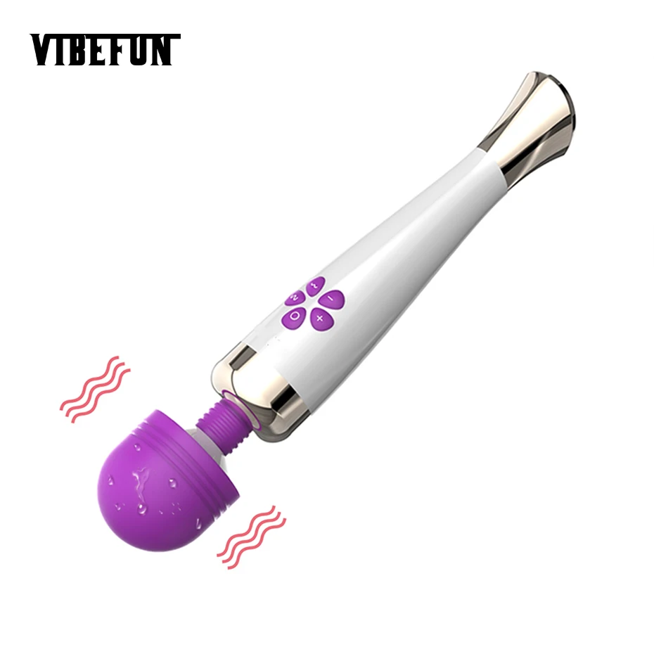 Vibefun Фэнтези мощный Стимулятор клитора Вибратор перезаряжаемый 10 частот 7
