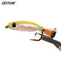 goture 5pcs10pcs fly fishing lure flies fly fishing anti insect lure bait wet flie with 6 fly fishing hook for trout